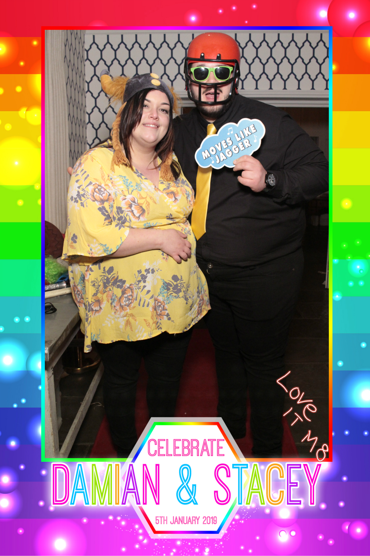Damian and Stacey's Wedding | View more photos from the event at gallery.myphotoboothexperience.co.uk/u/MyPhotoBoothExperienceLtd/Damian-and-Staceys-Wedding